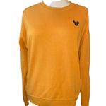 Disney Divided collab sweatshirt crewneck long sleeves embroidered size medium Photo 0