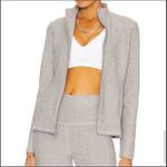 Beyond Yoga Beyond‎ Yoga On the Go Mock Neck Jacket in Teal BLUE Track Jacket Athleisure Photo 8