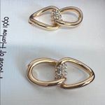 House of Harlow 1960 | Double Loop Gem Earrings ✨ Gold Photo 3