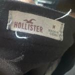 Hollister  Fringe Mini Skirt Women’s Faux Suede Western Boho Brown Festival Photo 4