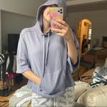 Ideology  Grey Short Sleeve Oversized Hoodie Sz Small Photo 12