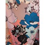 NWT Stem & Vine Floral U Neck Short Sleeve Shirt‎ Size Large Pink Photo 2