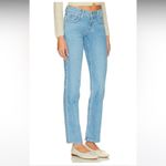 MOTHER The Down Low Sweet Tooth Skimp Jeans in All You Can Eat Light Blue NEW 28 Photo 2