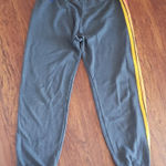 Aviator Nation  Blue Chic Edgy Feminine  Trendy Retro Athleisure Pants Size M Photo 0