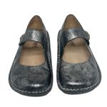 Alegria  Paloma Silver and Black Mary Jane Professional Comfort Shoes Size 35 Photo 1