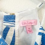Lilly Pulitzer Annabelle Bay Blue Yacht Sea Rope Lace Shift Dress 00 Photo 2