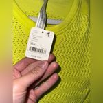 NWT Fp Movement Free Throw Textured Muscle Tank In Highlighter Yellow Size undefined Photo 4