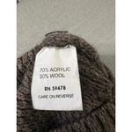 Daniele Blasi Italy Wool Blend Button Front Cardigan Sweater Brown S Photo 6
