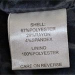 Calvin Klein Dress Womens 8 Black Zippers Fitted Classic Sexy Knee Length LBD Photo 2