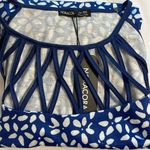 Noracora Halter Dress Blue and White Floral NWT Strappy Summer Coastal Size XXL Blue Photo 9