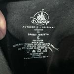 Disney spirit jersey Black Long Sleeve Shirt with‎ Gold Logo SMALL Photo 5