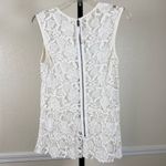 Cottagecore Lace Top Soft Girl Romantic Festival Vintage Inspired Blouse Medium White Photo 1