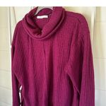 Lush Clothing Lush Red Cowl Neck Sweater Photo 2