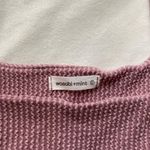 light pink mauve ribbed textured tank top Photo 1