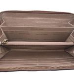 Michael Kors Pink Glitter Zip Around Wallet Photo 6