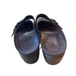 Mephisto Black Leather Mary Jane Comfort Clogs Women’s EU 39 US 8.5 Photo 4
