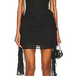 Revolve Greta Mini Dress Black Size M Photo 0