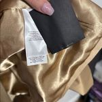 Donna Karan New York belted trench coat jacket beige champagne Photo 6