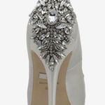 Badgley Mischka Kiara Embellished Peep-toe Pump size 8 Photo 3