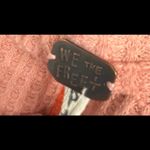 We The Free  People Lovin' Leopard Waffle Knit shirt Medium Photo 4