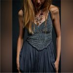Free People  Arabesque Maxi Dress Gray Photo 3