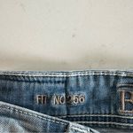 Buckle Black Women's Jeans Fit No. 256 Boyfriend Crop Factory Distressed Sz 26 Photo 3