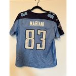 Vintage Tennessee Titans Marc Mariani Reebok Football Jersey WOMENS Sz L Blue Size L Photo 2