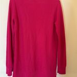 Gap Fuchsia V-Neck Knit Sweater Photo 2