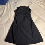 H&M  Black Glitter Mini Dress Photo 0