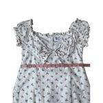 Princess Polly  Delta Dawn Mini Dress White Floral Photo 8