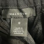 Halogen NWT Black High Waist Straight Leg Pull On Trouser Pants Size 8 Photo 6