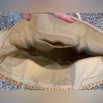 PRELOVED STRAW TOTE BAG Blue Photo 3