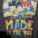 Nickelodeon  Womens Gray Graphic T-Shirt- Size Small Photo 2