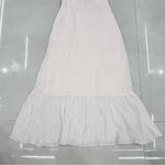 Reformation  Enya Midi White Dress Photo 9