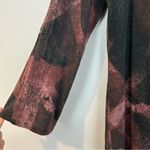 Vivienne Tam  Long Sleeve Jersey Zipper Back Shirt Size Large Photo 8