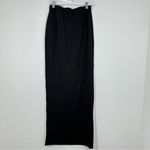 Naked Wardrobe Size Large Black Strapless Midi Dress Elegant Chic Classic NWOT Photo 3