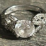 PAJ CZ 925 Sterling Silver Ornate Ring size 9 Photo 5