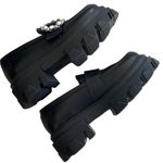 ALOHAS EUC  Leather Trailblazer Crystal Loafers Black Size 6 Photo 6