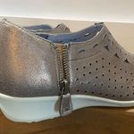 Drew Metro Shoes Women's 8N Metallic Taupe Leather Slip On Orthopedic Rt $160 Photo 2
