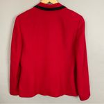 Pendleton Vintage Blazer Red Wool Suit Jacket Women Size 12 Office Professional Photo 6