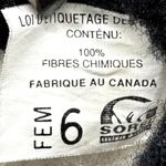 Sorel Badger Duck Snow Boots Shearling Liners Lace Up Winter Outdoor Black 6 Photo 4