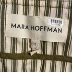 Mara Hoffman  Striped Button Front Skirt Pockets Casual‎ Everyday Cute Career Photo 3