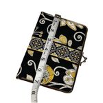 Vera Bradley NEW Black & Yellow Gold  Snap Lock Picture Album Floral Photo-book! Photo 4