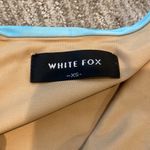 White Fox Boutique Blue Strapless Dress Photo 3
