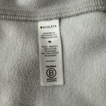 Athleta Sweatshirt Womens Medium White Gray Camo Triumph Printed Hoodie Casual Photo 8