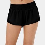 Halara Breezeful Low Rise Drawstring Zip Pocket Running Shorts 2.5" Black M Photo 0