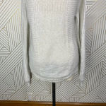 Sundance Catalog Wool Mohair Knit Beige Ribbed Sweater Size US Large Photo 9