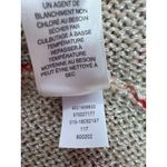 Chico's Paisley Print V-Neck 3/4 Sleeve Sweater Top Tan Coral Size 2 Photo 4