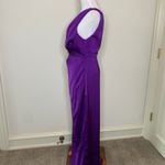 Do+Be NWT Purple One Shoulder Satin Dress Sz Small & Medium Available Photo 2