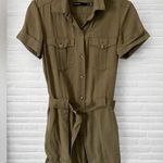 Karen Millen Army Green US 4 Army Green Romper EUC Photo 0